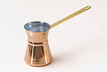 Турка для кави мідна маленька, zh Афіна Класична 70 мл