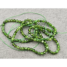 Намистини Діопсид гранований 3мм