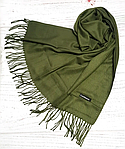 Шарф палантин весняний Ейпріл хакі 175х70 см