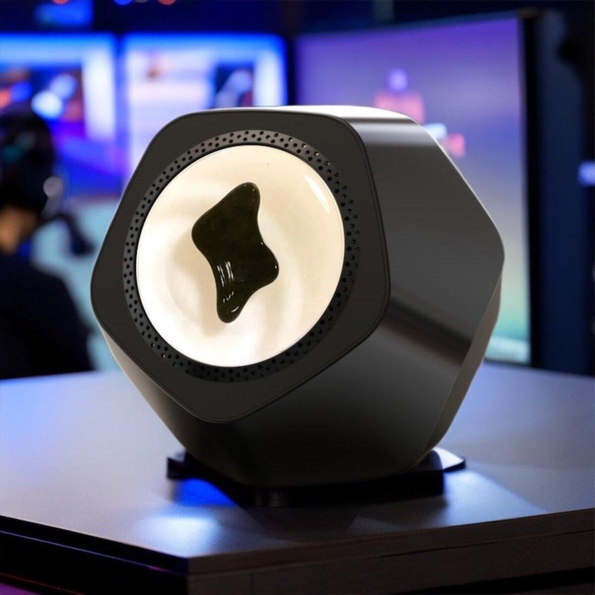 Феррофлюїдна лампа з блютуз колонкою Magnetic Fluid Audio Lamp Black