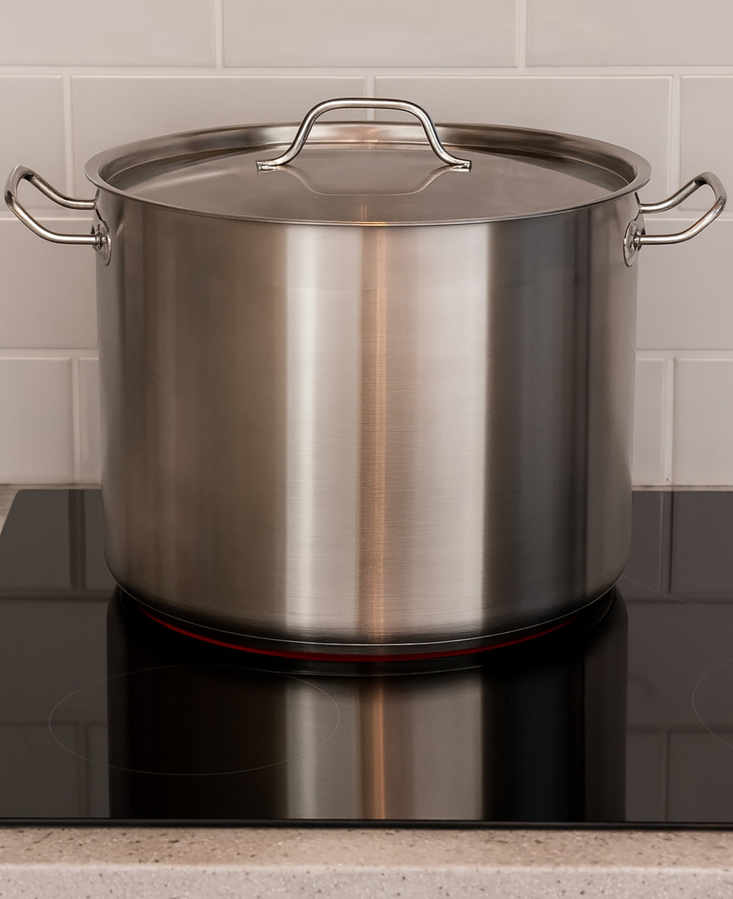 Каструля із нержавіючої сталі з кришкою 16 л Zauberg