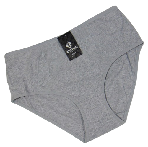Стягувальні бавовняні трусики 3XL сірі Anttifu 2401, фото 1