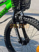 Дитячий велосипед 18" Corso Tayger TG-14763 на зріст 105-115 см зелений, фото 9
