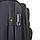 Валіза на коліщатках текстиль чорний Арт.1703/4 black (S) Wings Польща, фото 9
