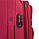 Дорожня валіза текстиль бордова Арт.1703/4 bordo (L) Wings Польща, фото 9