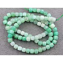 Намистини Смарагд кубик гранований 4,2*4,2мм