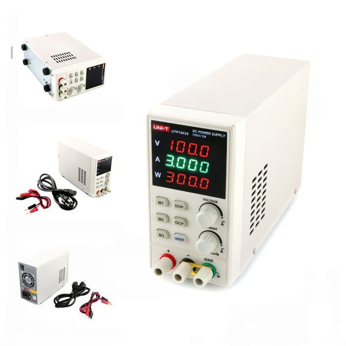 Лабораторний блок живлення UniT UTP1003S, 100B, 3A, 300 W, фото 1
