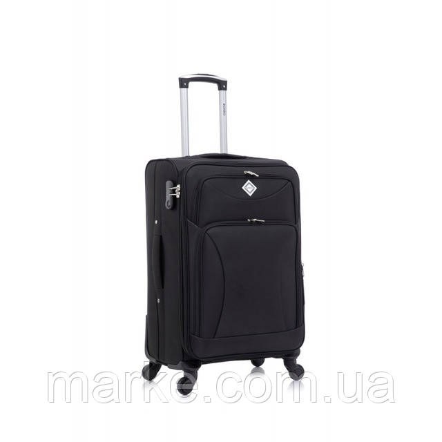 Bonro Tourist 4 колеса валіза ( середня ) чорна чемодан ( средний ) черный (mrk)