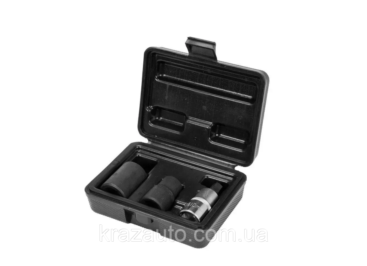 Набір п'ятигранних головок для гальмівних супортів 3 од. YATO YT-06807, фото 1