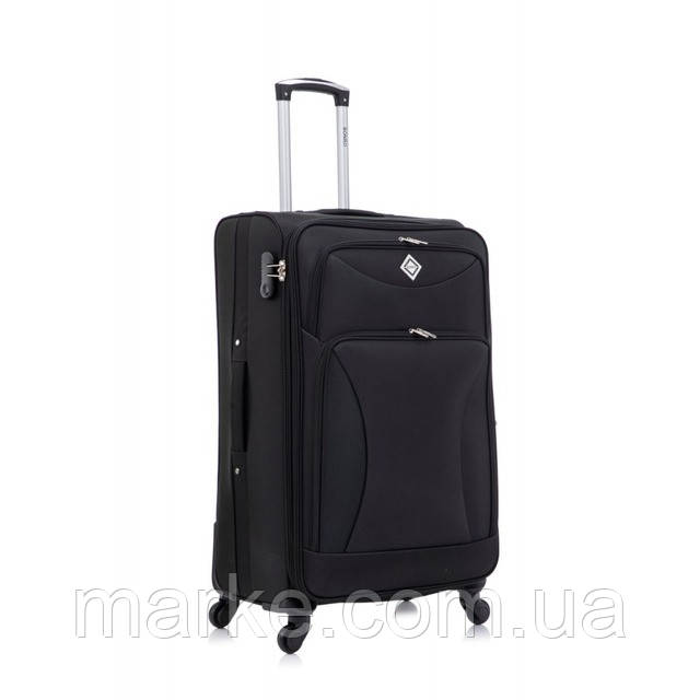Bonro Tourist 4 колеса валіза ( велика ) чорна чемодан ( большой ) черный (mrk), фото 1