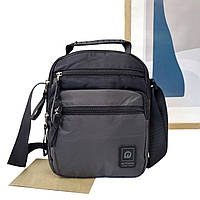 Чоловіча сумка крос-боді поліестер сірий Арт.3028 grey We Power (54)