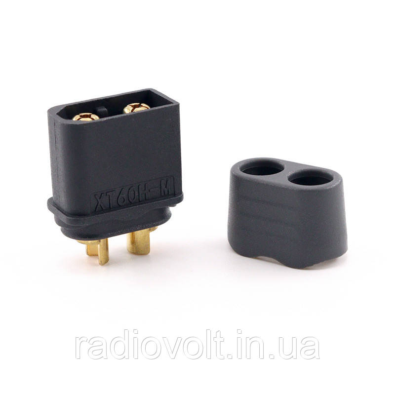 XT60H-M Amass роз’єм живлення "тато", чорний