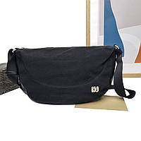 Женская сумка через плечо кросс-боди экокожа черный Арт.CM7662 black DavidJones Франція