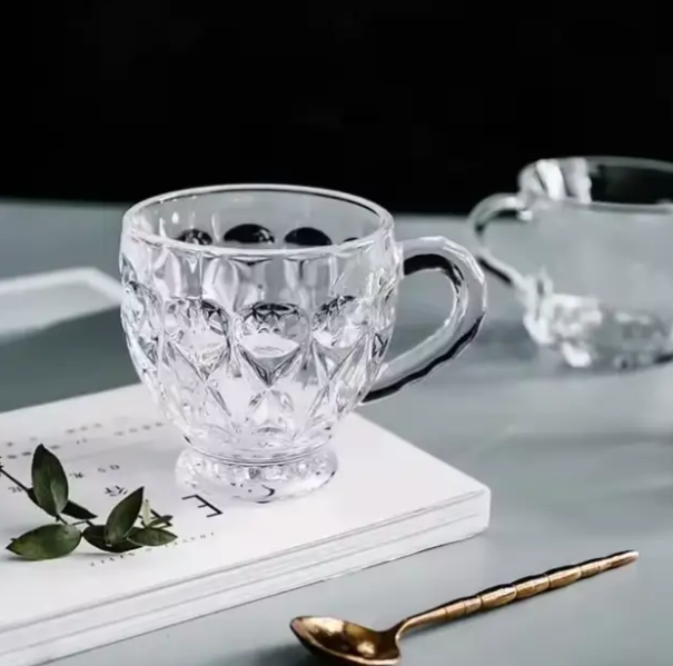 Набір скляних кухлів Helios Луара під кришталь 198 мл 6шт (BMZB45C), фото 1