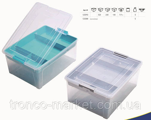 Контейнер "Smart Box" з органайзером 7,9 л Алеана, фото 1