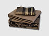 Фланелева постільна білизна First Choice Flannel Velor Brown полуторна, євро, сімейна, фото 2