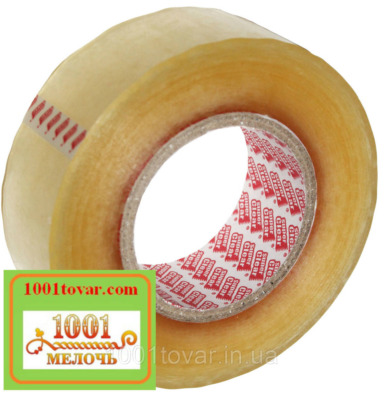 Скотч щільний односторонній скотч прозорий 2000 Super Clear, фото 1