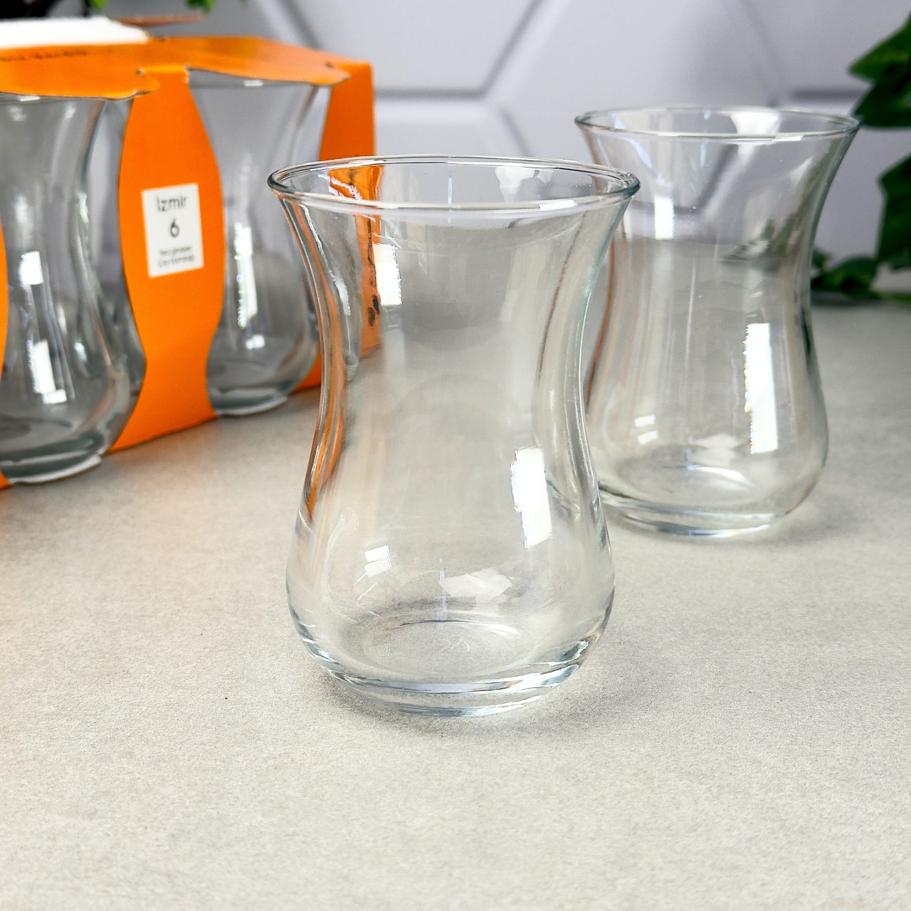 Склянки для турецького чаю Pasabahce Izmir 165 мл 6 шт