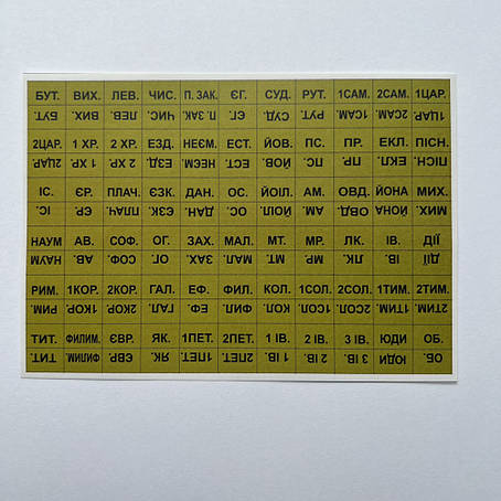 Індекси для Біблії,  оливкового кольору, фото 1