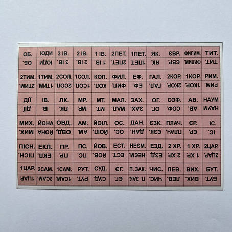 Індекси для Біблії, рожевого кольору, фото 1