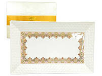 9709-5 Блюдо прямокутне Анжеліка 26*15 см, фото 2