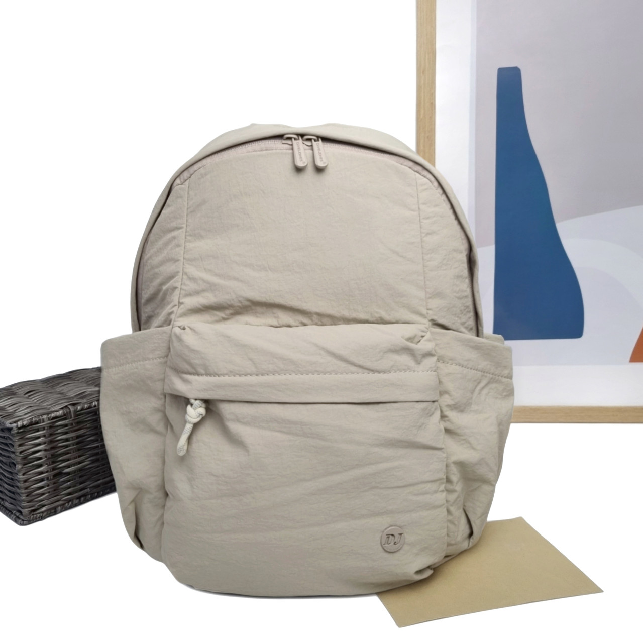 Стильний рюкзак поліестер зелений Арт.CM7678 olive DavidJones Французька