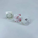 Бірка (тримач) для прикрас, 50*127 мм, "Handmade" ▶ (10 шт.), фото 4