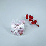 Бірка (тримач) для прикрас, 50*127 мм, "Зроблено з любов'ю" ▶ (10 шт.), фото 2