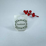 Бірка (тримач) для прикрас, 50*127 мм, "Handmade" ▶ (10 шт.), фото 2