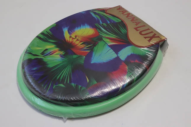 Кришка- сидіння для унітазу м'яка Vanna Lux Туреччина 330072/b45, фото 1