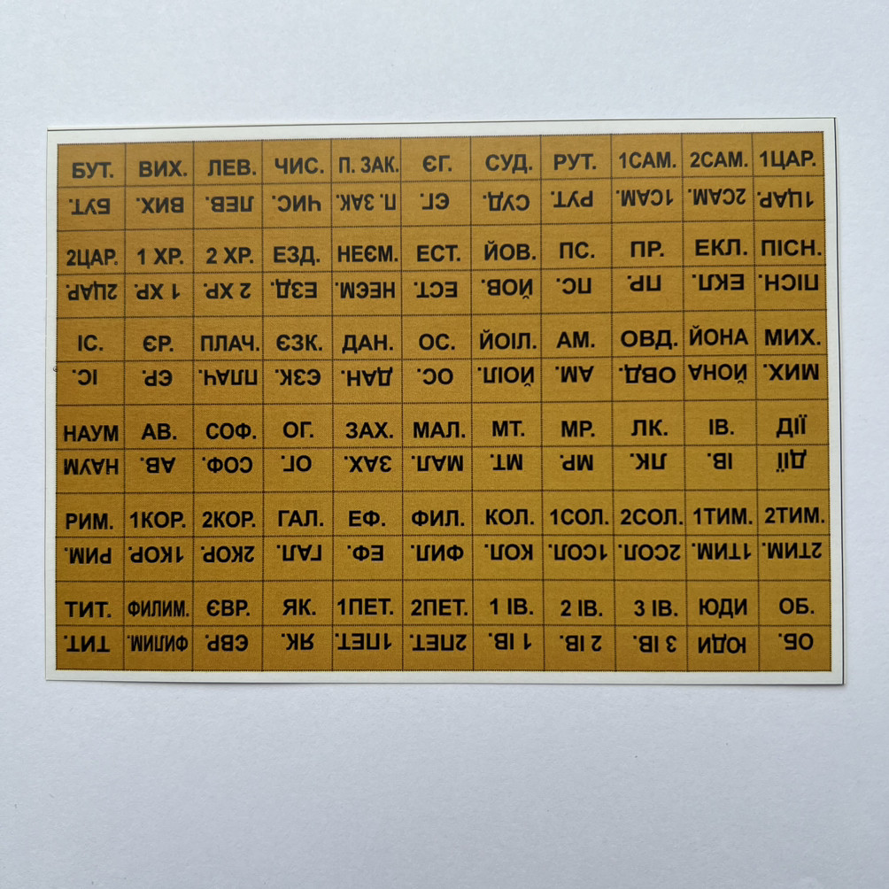 Індекси для Біблії, золотого кольору, фото 1