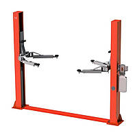 Двостійковий електрогідравлічний підіймач із системою двостороннього розблокування