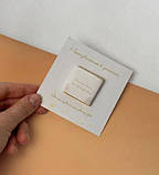 300 шт. Листівка квадрат (80х80 мм) + шоколад із логотипом, фото 2