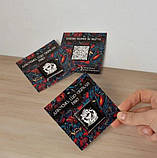 300 шт. Листівка квадрат (80х80 мм) + шоколад із логотипом, фото 6