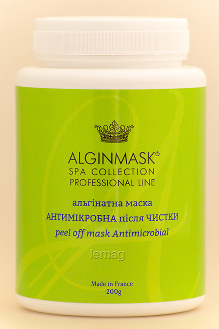 ALGINMASK Альгінатна маска Антимікробна після Чистки для обличчя, 200 г, фото 1