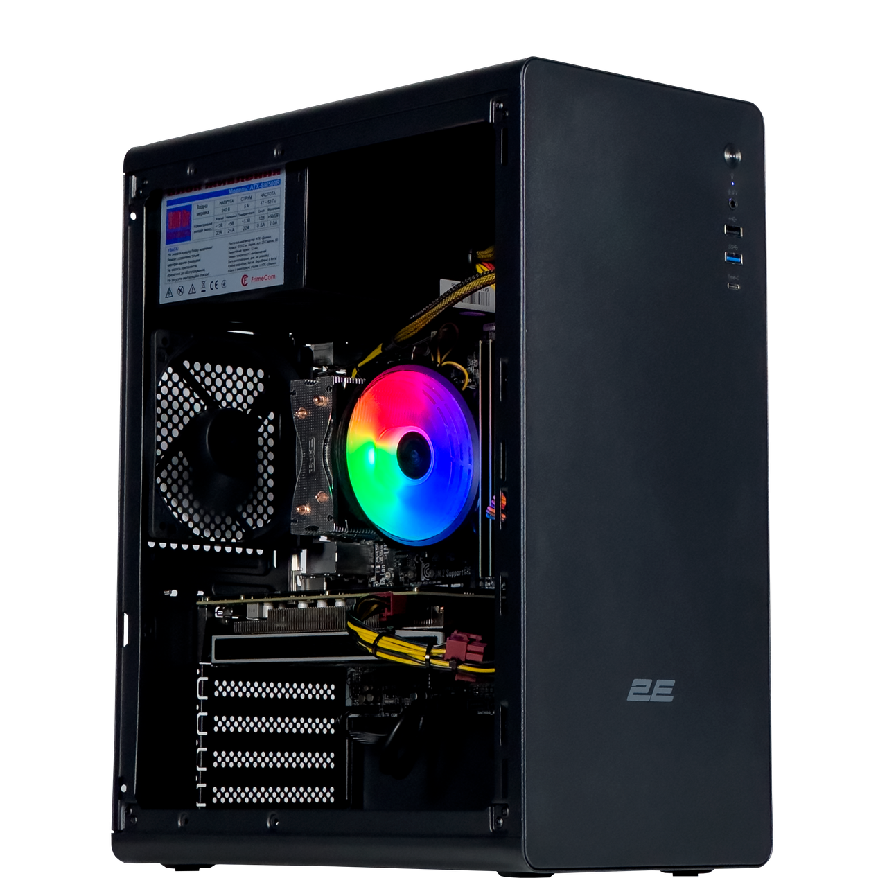 Ігровий комп'ютер Ryzen 5 5500 | RTX 5050 8GB "BASE ", фото 1