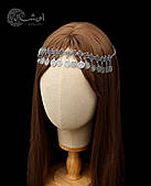 Етнічна прикраса на голову "Atika" етно-тіара тика з монетками Aushal Jewellery