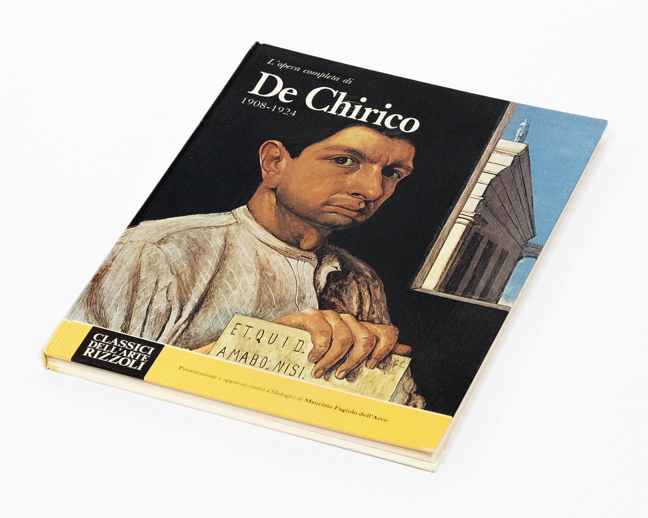 Книга L'Opera completa di De Chirico 1908-1924. Збірка робіт Джорджо де Кіріко «Classici dell'Arte» Rizzoli, фото 1
