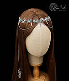 Етнічна, національна прикраса - тіка на голову "Adiya" у стилі бохо, етно Aushal Jewellery
