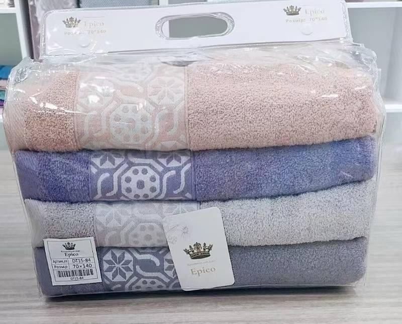 Рушники махрові набір 4 штуки Банні Epico