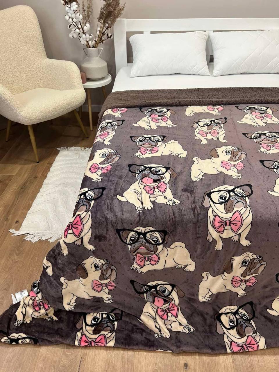 Плед на овчині Євро