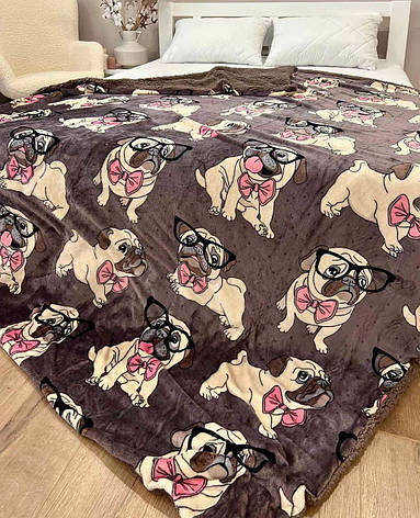 Плед на овчині Євро, фото 2