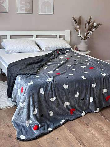 Плед на овчині Півтораспальний, фото 1