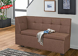 Диван кухонний кутовий нерозкладний з нишею Комо Модерн