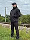 Демісезонний військовий костюм чорний армійський чоловічий костюм тактичний soft shell для військовослужбовців осінній - фото 8 - id-p2747830854