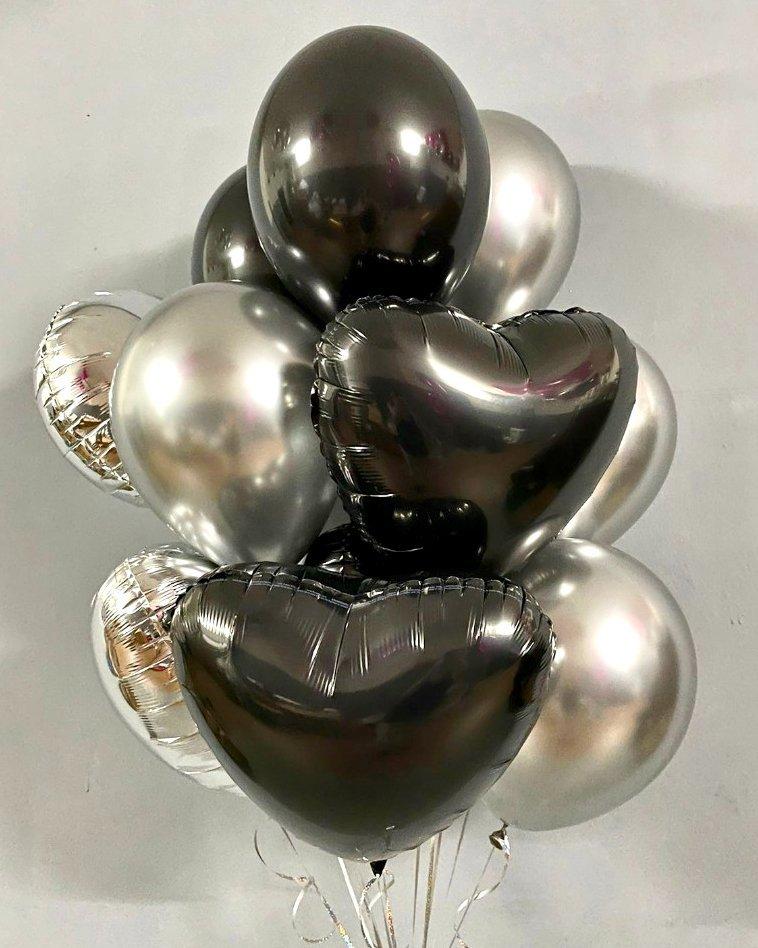 Букет куль Чаріс 11 од (гелій)