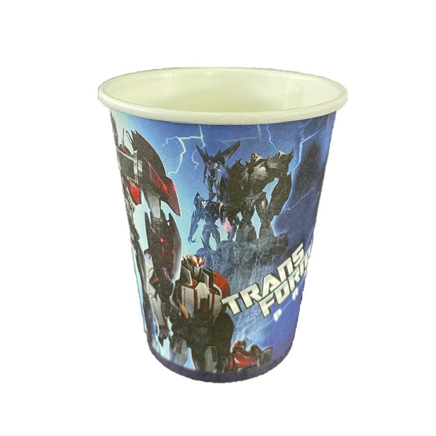 Стакани святкові Трансформери 6 од