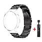 Комплект для годинника Xiaomi Watch S4 (прозорий бампер + чорний ремінець Rolex design 22 мм), фото 2