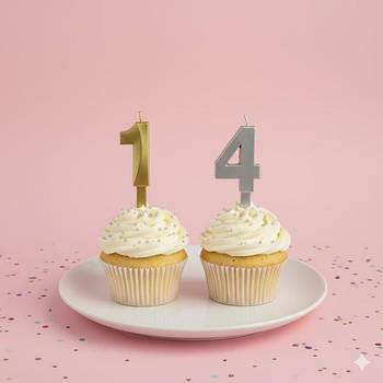 Свічки цифри грані міні в торт