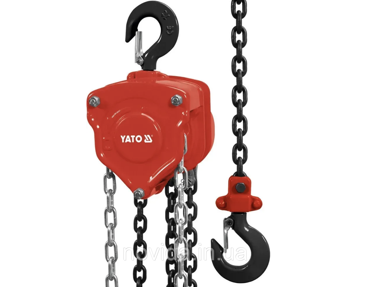 Лебідка ланцюгова ручна YATO: H=3 м, F=3 т